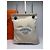 Trim Pouch con coulisse Vintage Hermes Hermès in cotone Herringbone Beige Blue - vista 9