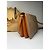 Triomphe Céline Vintage Celine Macadam Canvas Schultertasche mit Klappe c. 2006 Beige Brown - Ansicht 10