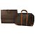 Vintage Louis Vuitton Monogram Canvas Weekender Bag c. 1987 Brown