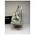 Autre Marque Vintage Jil Structured Pebbled Leather Top-Handle Bag c. 2010 Light Grey - view 9