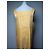 Vintage Issey Miyake Plisseertes Maxi Kleid Gelb Weiß M - Ansicht 15