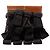 Clutch The Snap Bottega Veneta in maglia Intrecciato chunky a volant marrone