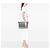 Borsa a tracolla con patta Gucci GG Supreme e vitello beige - vista 6