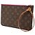 Bolsa Louis Vuitton Monogram Neverfull MM Castanha Marrom - vista 2