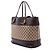 Borsa Tote Gucci Large GG Canvas Laidback Crafty Beige - vista 2