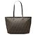Fendi Small Zucca Spalmati Roll Tote Braun