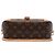 Borsa Satchel Louis Vuitton Monogram Diane Marrone - vista 3