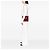 Autre Marque Borsa Lady Dior Satchel Medium in pelle vernice Cannage rossa Dior Rosso - vista 6