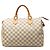 Borsa Boston Louis Vuitton Speedy 30 Damier Azur Bianca Bianco