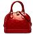 Borsa Satchel Alma BB Louis Vuitton Monogram Vernis Rossa Rosso