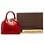 Borsa Satchel Alma BB Louis Vuitton Monogram Vernis Rossa Rosso - vista 7