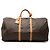 Borsa da viaggio Louis Vuitton Monogram Keepall 60 Marrone