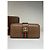 Vintage Gucci Bifold Wallet Brown Green Red Stripe - view 13