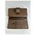 Vintage Gucci Bifold Wallet Brown Green Red Stripe - view 3