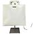 Vintage Gucci strukturierte Lederhandtasche White Silver