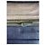 Vintage Givenchy Saffiano Leather Bifold Wallet Late 1980s Navy Navy blue - view 7