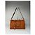 Vintage Courreges Duffle Bag aus Narbenleder Rust Tan Rot