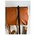 Vintage Courreges Duffle Bag aus Narbenleder Rust Tan Rot - Ansicht 11
