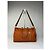 Vintage Courreges Duffle Bag aus Narbenleder Rust Tan Rot - Ansicht 2