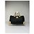 Sac Duffle Structuré Vintage Givenchy Logo 4G Fin 1970s Black Beige Noir