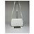 Vintage Givenchy Leder-Crossbody-Tasche mit Klappe Ende der 1970er Jahre Weiß - Ansicht 2