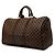 Borsa da viaggio Louis Vuitton Damier Ebene Keepall 50 Marrone - vista 2