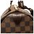 Borsa da viaggio Louis Vuitton Damier Ebene Keepall 50 Marrone - vista 5