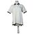 Polo Sport Vintage Courreges Bianco Blu Navy M