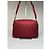 Vintage Givenchy 4G Logo Schultertasche mit Klappe Ende der 1990er Jahre Rot - Ansicht 15