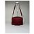 Vintage Givenchy 4G Logo Schultertasche mit Klappe Ende der 1990er Jahre Rot - Ansicht 2