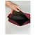 Vintage Givenchy 4G Logo Schultertasche mit Klappe Ende der 1990er Jahre Rot - Ansicht 3