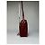 Vintage Givenchy 4G Logo Schultertasche mit Klappe Ende der 1990er Jahre Rot - Ansicht 7