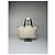 Bolso Tote estructurado Vintage Coach de cuero granulado c. 2010s Cream Beige - vista 14