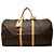 Sac de voyage Louis Vuitton Monogram Keepall 55 Marron