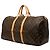 Sac de voyage Louis Vuitton Monogram Keepall 55 Marron - vue 2