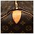 Sac de voyage Louis Vuitton Monogram Keepall 55 Marron - vue 5