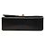 Borsa a tracolla Chanel Diana Medium in pelle d'agnello nera Nero - vista 3