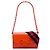 Borsa a tracolla Gucci Mini Horsebit 1955 Web in pelle Orange Arancione