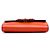 Borsa a tracolla Gucci Mini Horsebit 1955 Web in pelle Orange Arancione - vista 3