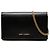 Autre Marque Borsa a tracolla Saint Laurent Classic Letters in pelle di vitello grana grossa nera Nero