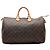 Borsa Boston Louis Vuitton Monogram Speedy 40 Marrone