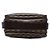Borsa a tracolla Louis Vuitton Damier Ebene Naviglio marrone - vista 3