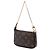 Louis Vuitton Monogram Mini Pochette Accessoires Handtasche Braun - Ansicht 2
