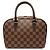 Borsa a mano Mini Sarria Louis Vuitton Damier Ebene Marrone