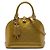 Brown Louis Vuitton Monogram Vernis Alma BB Satchel