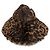 By Malene Birger Malene Birger Cappello in pelliccia stampa leopardata Marrone Stampa leopardo