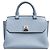 MCM Handtasche in Hellblauem Leder