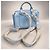 MCM Handtasche in Hellblauem Leder - Ansicht 7