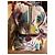 Marni Floral Print Weekend Bag Brown Pink Blue Beige Orange Purple Yellow - view 4