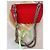 Burberry Borsa Lola Piccola in Spugna Rossa Rosso - vista 2